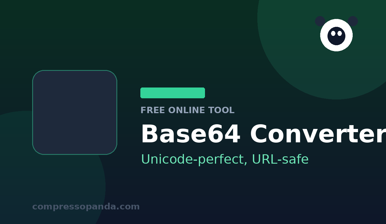 Base64 Converter — free online tool