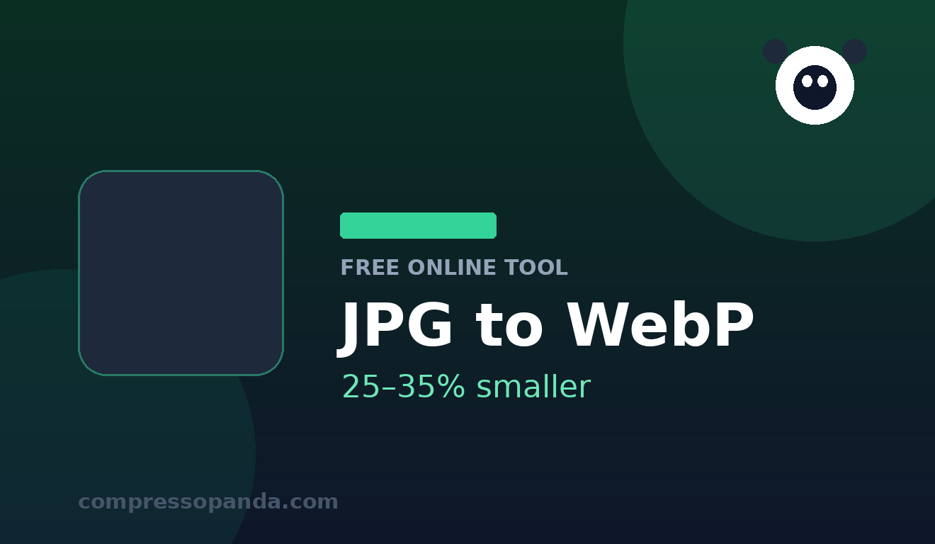 JPG to WebP — free online tool