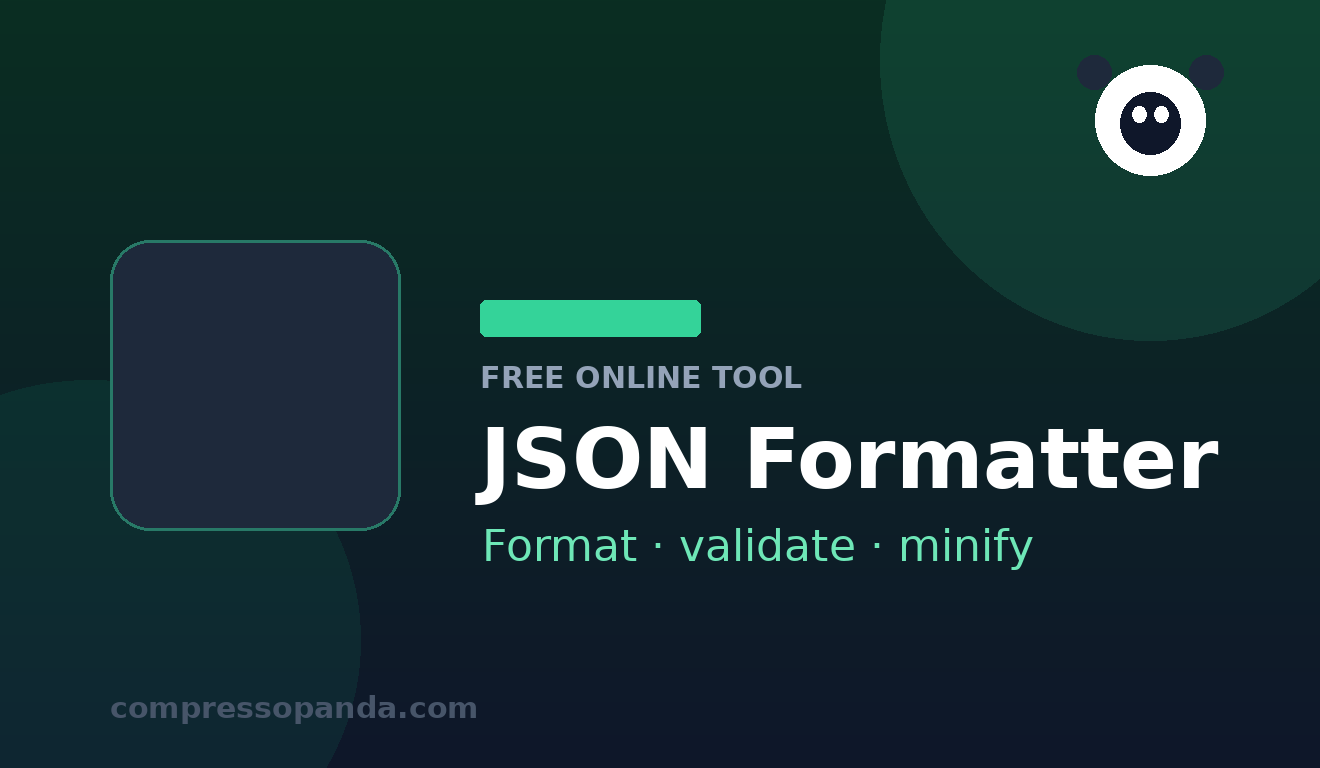 JSON Formatter — free online tool