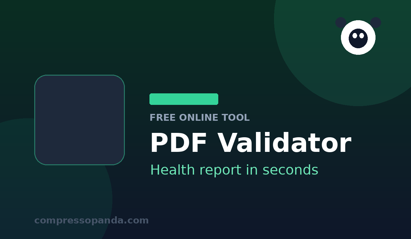 PDF Validator — free online tool