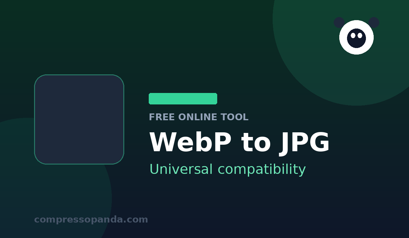 WebP to JPG — free online tool